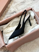 Women's High Heel Pointed Toe Slingback Sandals